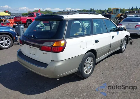 2001 Subaru Outback from USA, damaged, VIN 4S3BH675717600531